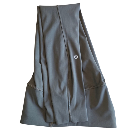 Lululemon Fast And Free Leggings Grey Size 4 LW5DKHS Dark Raw Ankle - Picture 5 of 10